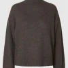 Strik>SELECTED STRIKKET RULLEKRAVE Brown