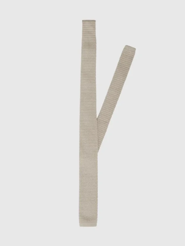 Accessories | Jakkesæt & Blazers>SELECTED STRIKKET SLIPS Beige