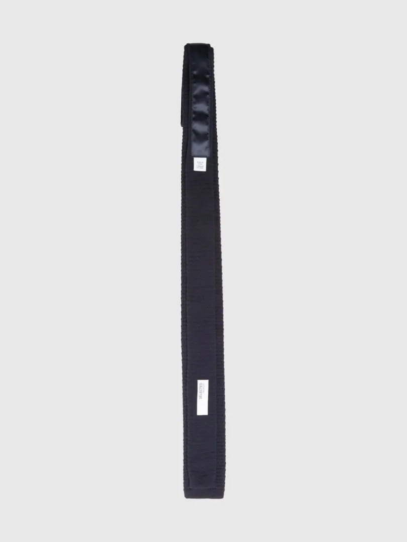 strikket_slips_1-4.webp Accessories | Jakkesæt & Blazers>SELECTED STRIKKET SLIPS Blue
