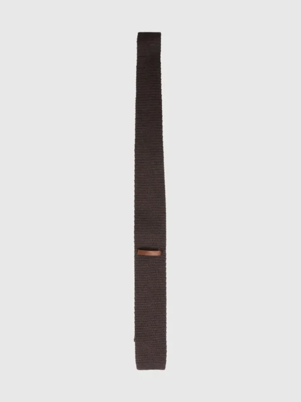 Accessories | Jakkesæt & Blazers>SELECTED STRIKKET SLIPS Brown