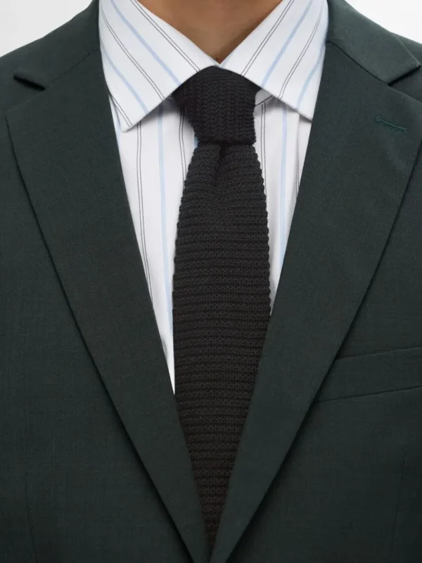 Accessories | Jakkesæt & Blazers>SELECTED STRIKKET SLIPS Black