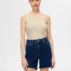 Toppe Og Bluser | Strik>SELECTED STRIKKET TANKTOP Beige