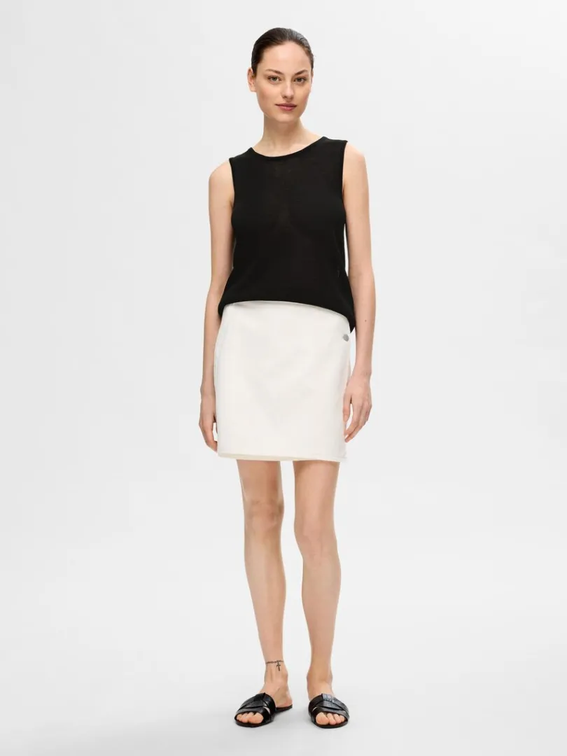 strikket_tanktop_1-3.webp Toppe Og Bluser | Strik>SELECTED STRIKKET TANKTOP Black