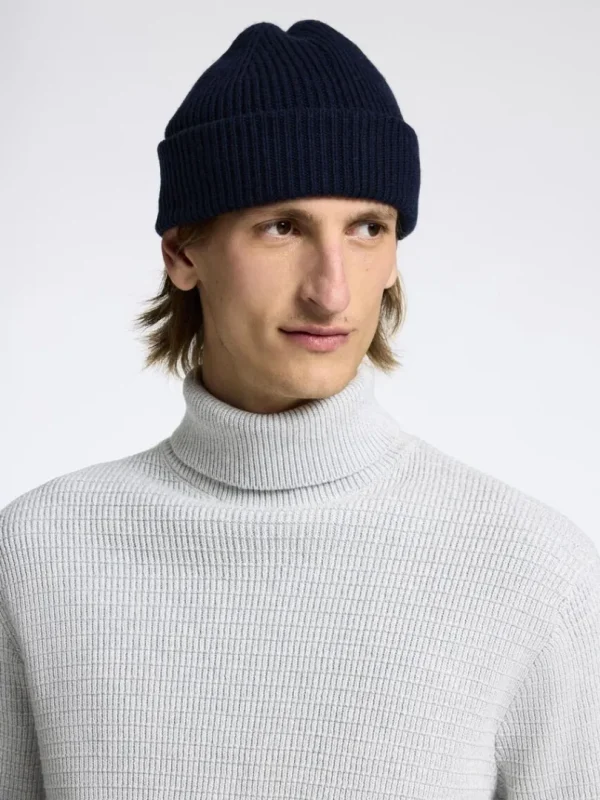 Strik>SELECTED STRUKTURERET RULLEKRAVE Grey