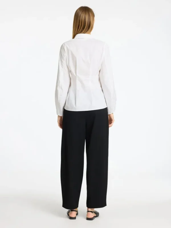Skjorter>SELECTED STRUKTURERET SKJORTE White