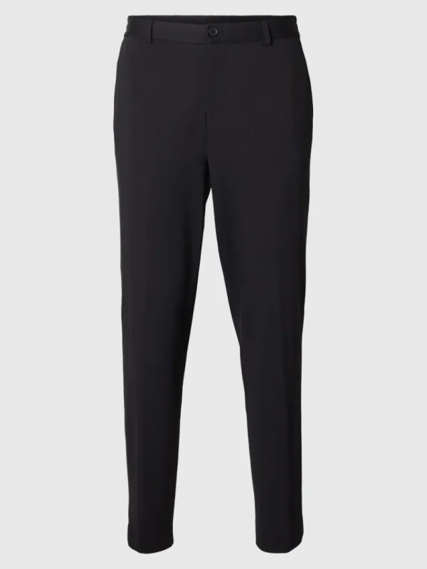Bukser | Jakkesæt & Blazers>SELECTED TAPERED SLIM FIT BUKSER Black