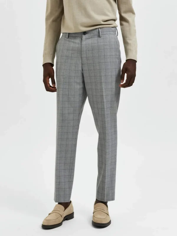 Bukser | Jakkesæt & Blazers>SELECTED TERNEDE BUKSER Grey
