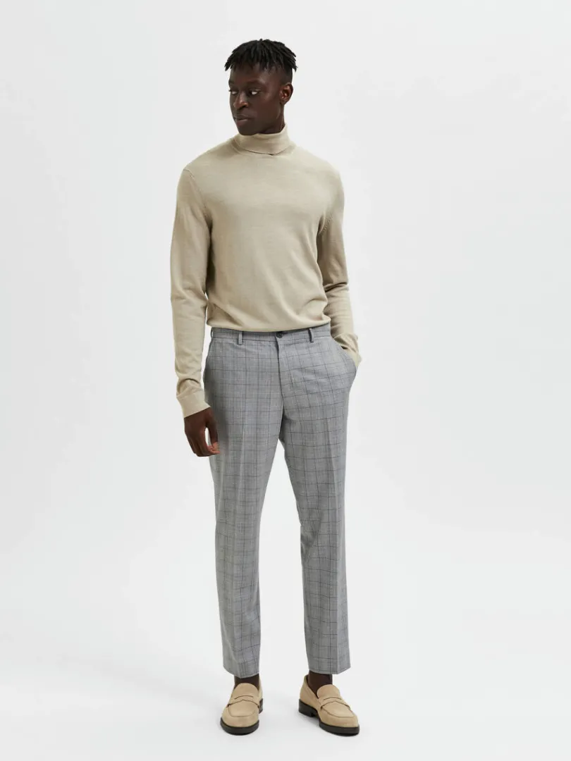 ternede_bukser_1-1.webp Bukser | Jakkesæt & Blazers>SELECTED TERNEDE BUKSER Grey