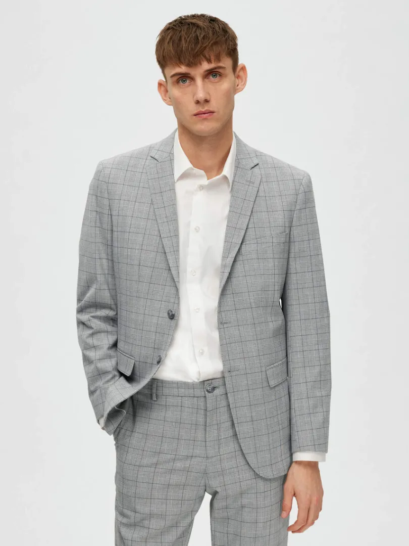ternet_blazer_0-5.webp Jakkesæt & Blazers>SELECTED TERNET BLAZER Grey
