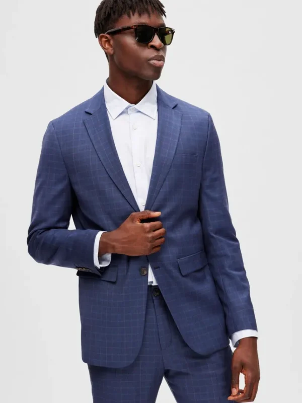 Jakkesæt & Blazers>SELECTED TERNET BLAZER Blue