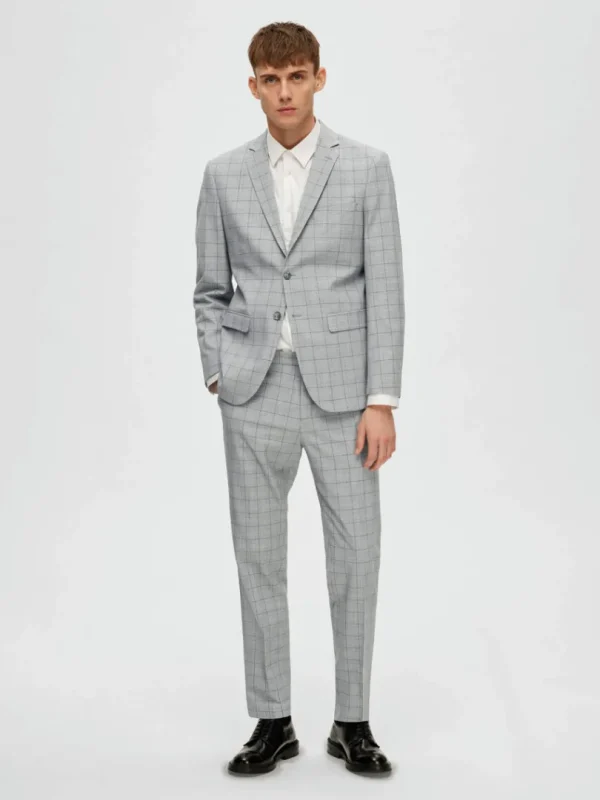 Jakkesæt & Blazers>SELECTED TERNET BLAZER Grey