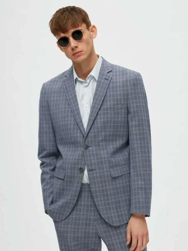 Jakkesæt & Blazers>SELECTED TERNET BLAZER Blue