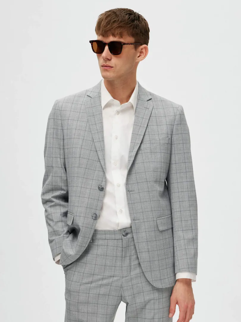 ternet_blazer_3-5.webp Jakkesæt & Blazers>SELECTED TERNET BLAZER Grey