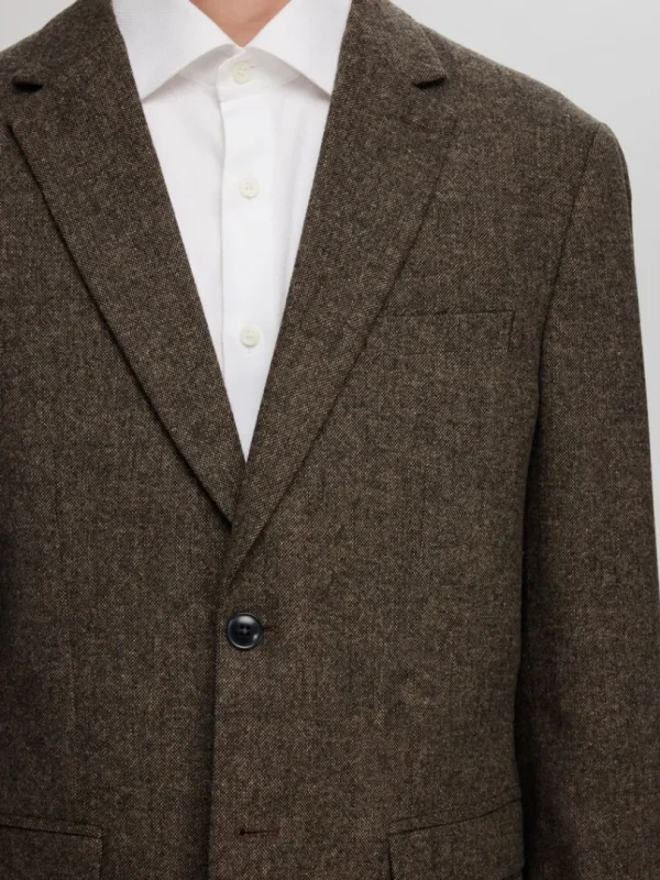 Jakkesæt & Blazers>SELECTED TERNET BLAZER Brown