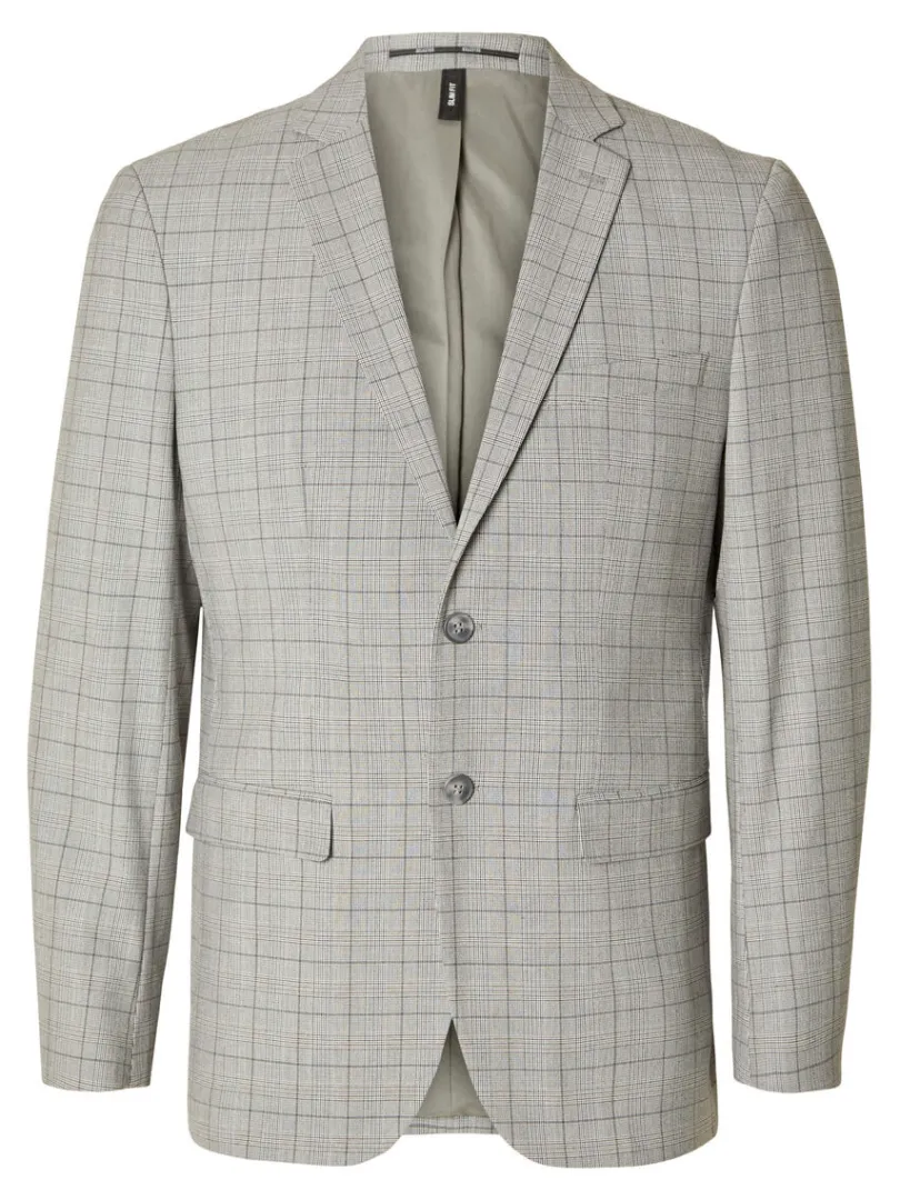 ternet_blazer_4-5.webp Jakkesæt & Blazers>SELECTED TERNET BLAZER Grey