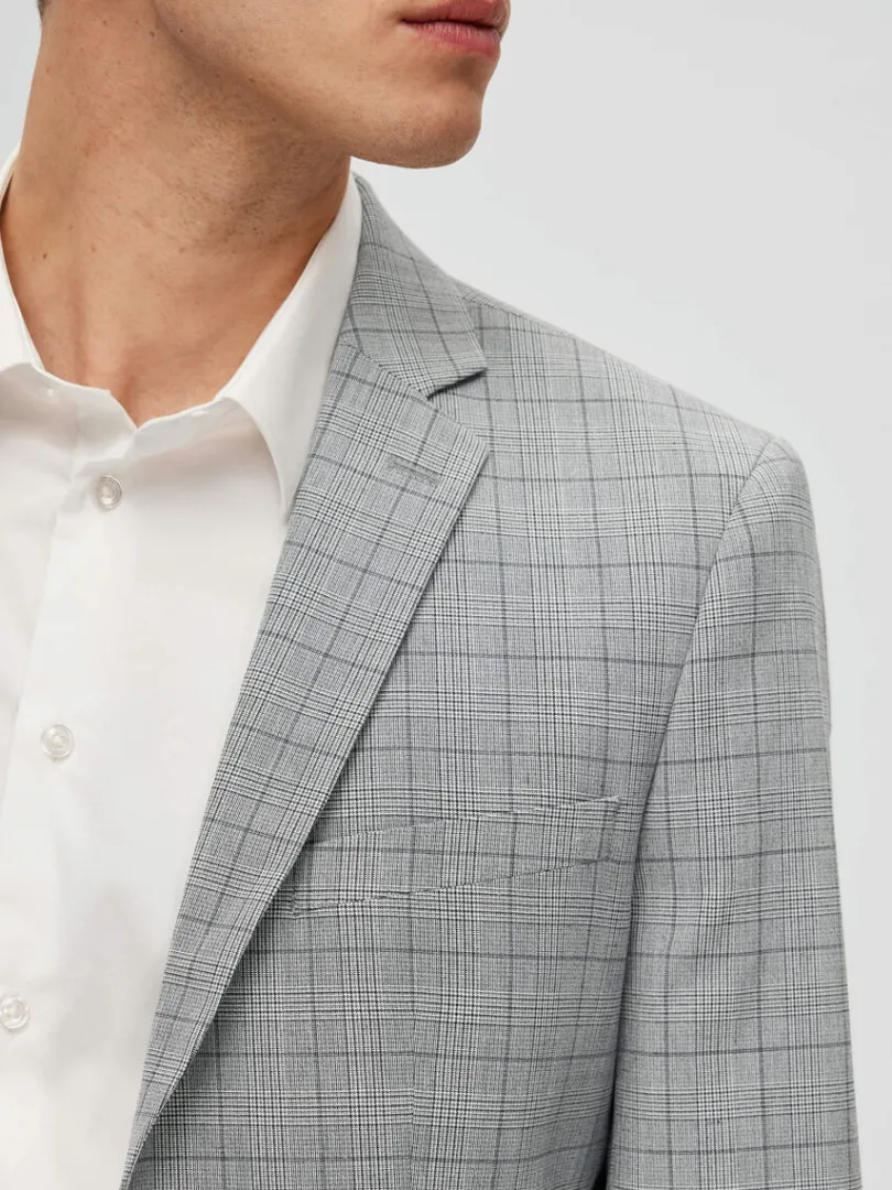 ternet_blazer_5-5.webp Jakkesæt & Blazers>SELECTED TERNET BLAZER Grey