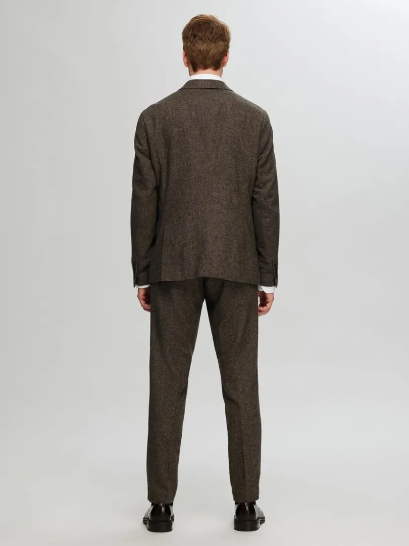 ternet_blazer_5.webp Jakkesæt & Blazers>SELECTED TERNET BLAZER Brown