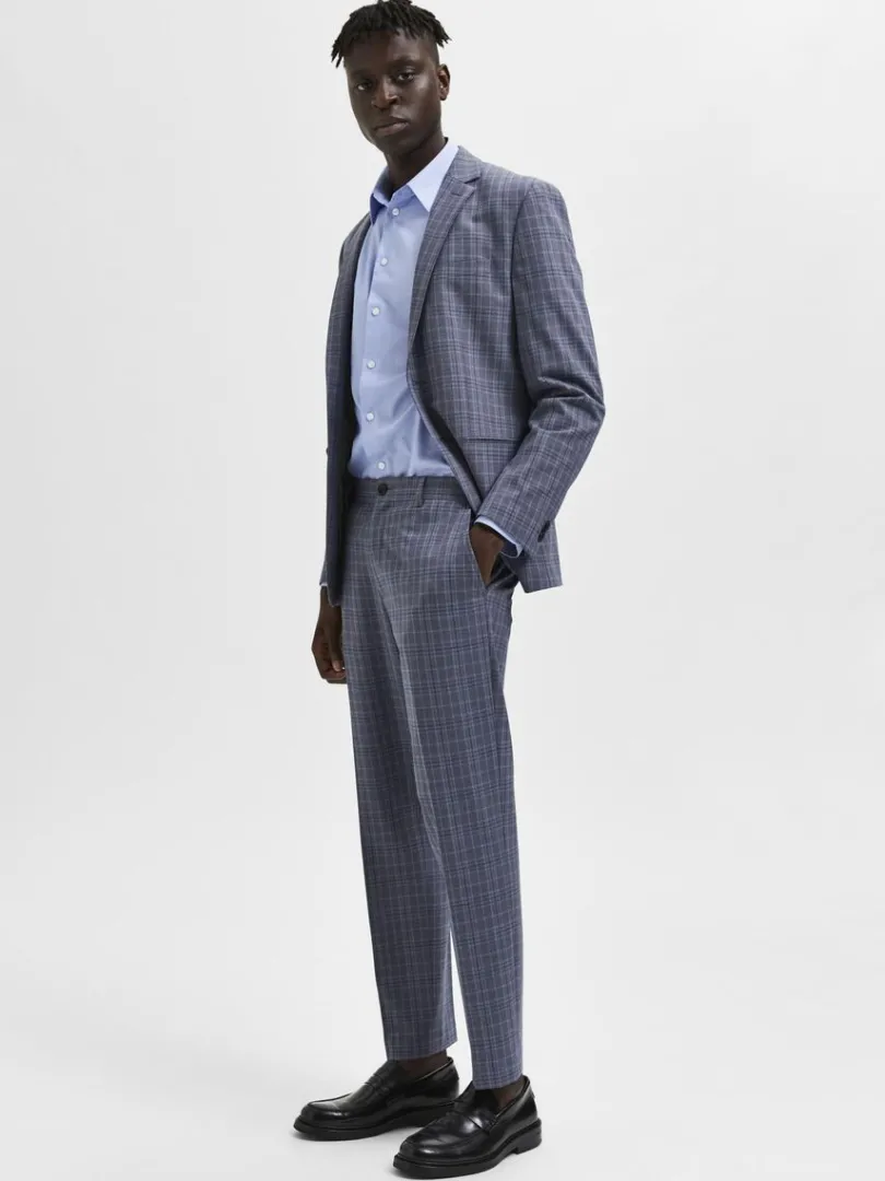 ternet_bukser_2.webp Bukser | Jakkesæt & Blazers>SELECTED TERNET BUKSER Blue