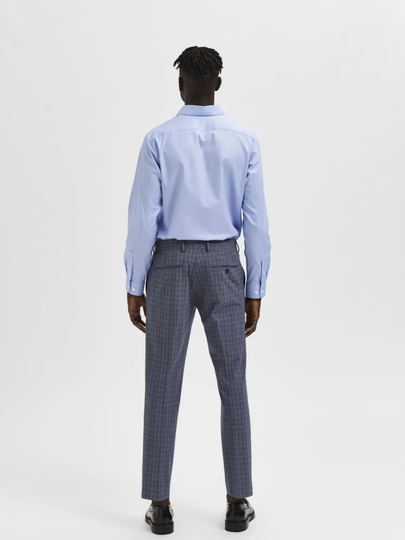 ternet_bukser_5.webp Bukser | Jakkesæt & Blazers>SELECTED TERNET BUKSER Blue