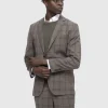 Jakkesæt & Blazers>SELECTED TERNET ENKELTRADET BLAZER Brown