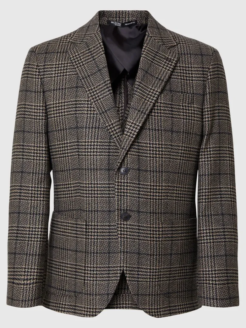 ternet_enkeltradet_blazer_0.webp Jakkesæt & Blazers>SELECTED TERNET ENKELTRADET BLAZER Brown