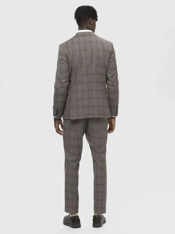 Jakkesæt & Blazers>SELECTED TERNET ENKELTRADET BLAZER Brown