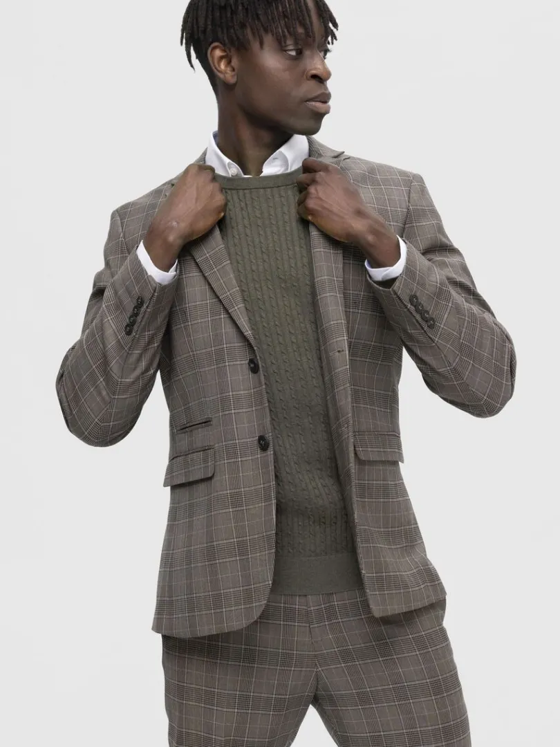 ternet_enkeltradet_blazer_3-1.webp Jakkesæt & Blazers>SELECTED TERNET ENKELTRADET BLAZER Brown