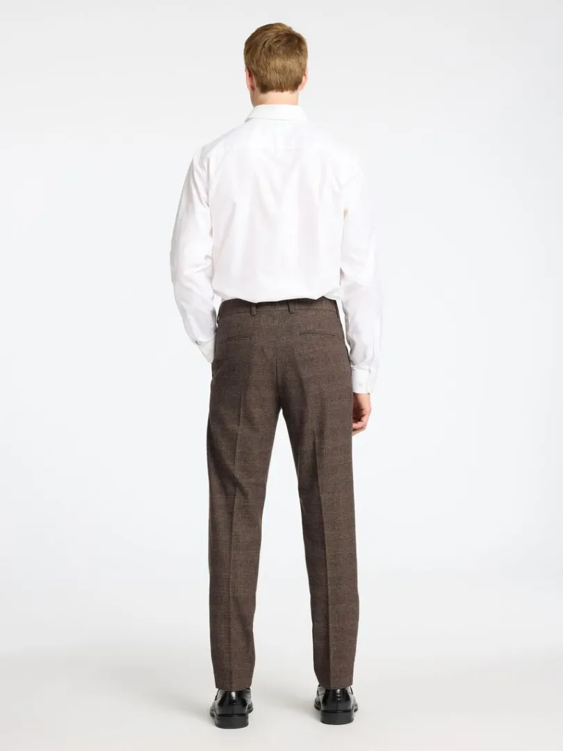 ternet_habitbukser_1-2.webp Bukser | Jakkesæt & Blazers>SELECTED TERNET HABITBUKSER Brown