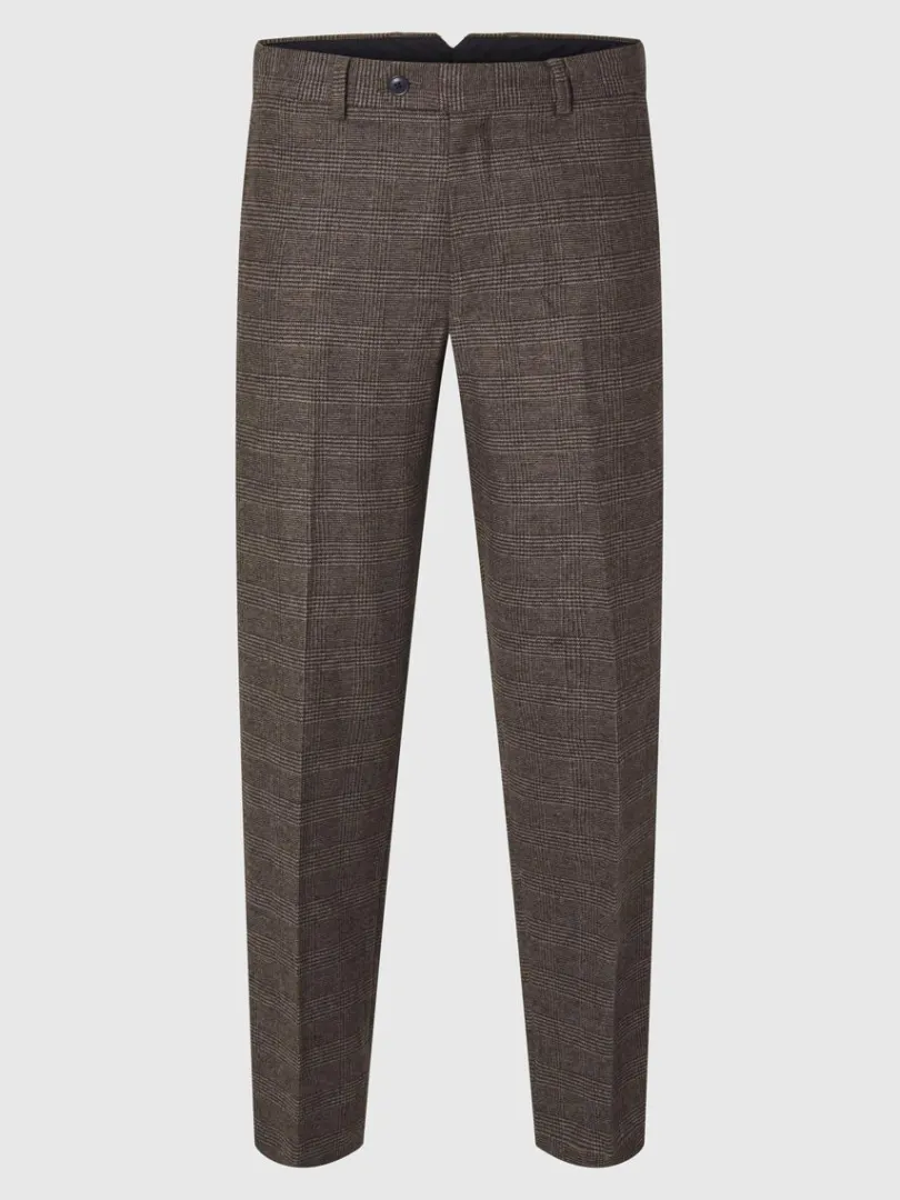 ternet_habitbukser_4-2.webp Bukser | Jakkesæt & Blazers>SELECTED TERNET HABITBUKSER Brown