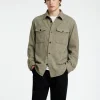 Overtøj | Skjorter>SELECTED TERNET OVERSHIRT White