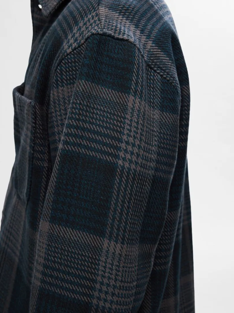 ternet_overshirt_5-3.webp Overtøj | Skjorter>SELECTED TERNET OVERSHIRT Blue