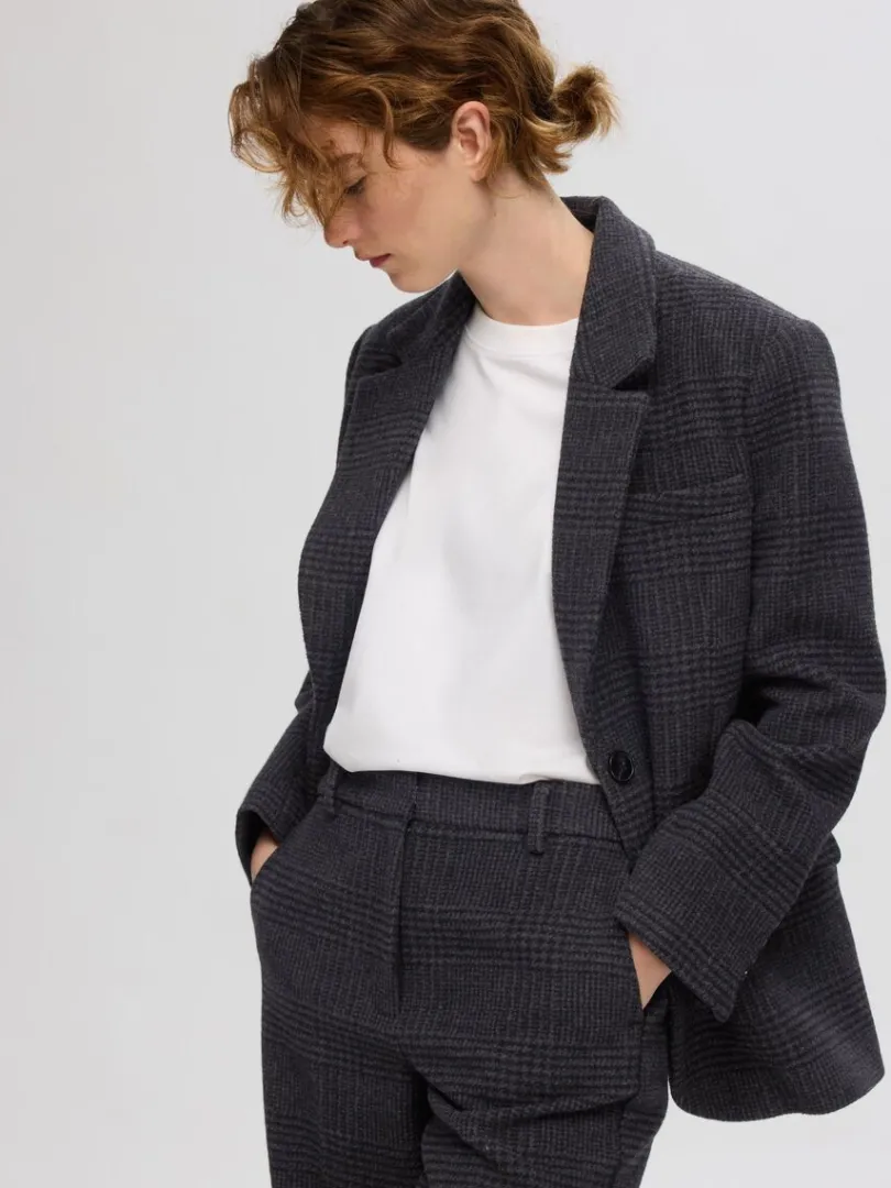 ternet_oversized_blazer_2.webp Jakkesæt & Blazers | Overtøj>SELECTED TERNET OVERSIZED BLAZER Grey