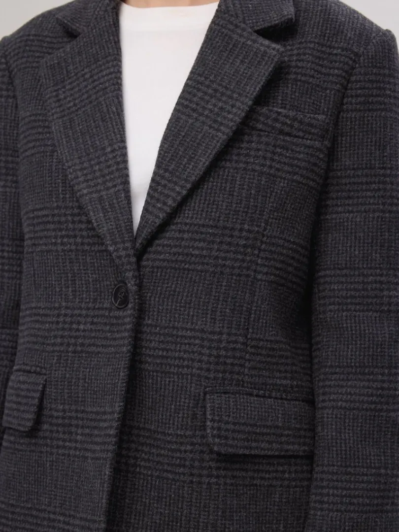 ternet_oversized_blazer_3.webp Jakkesæt & Blazers | Overtøj>SELECTED TERNET OVERSIZED BLAZER Grey