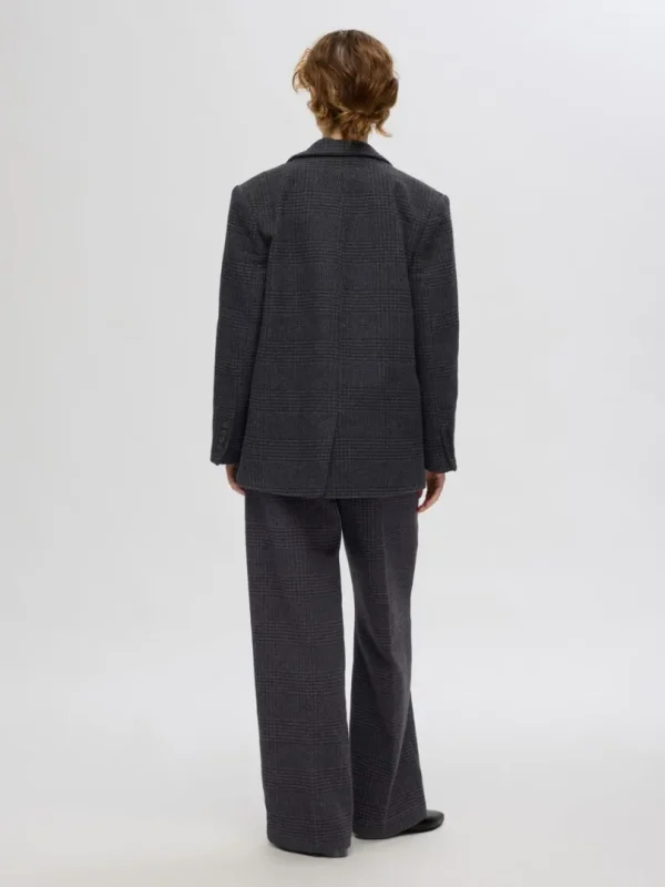 Jakkesæt & Blazers | Overtøj>SELECTED TERNET OVERSIZED BLAZER Grey