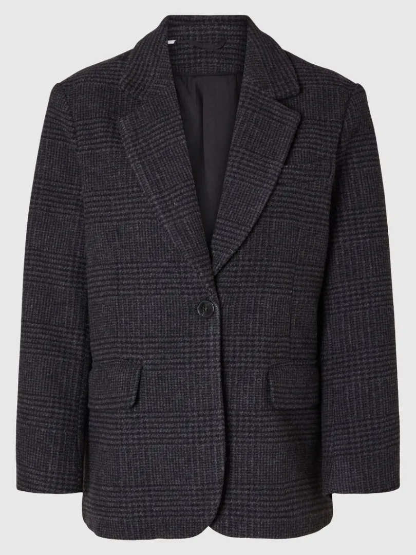 ternet_oversized_blazer_5.webp Jakkesæt & Blazers | Overtøj>SELECTED TERNET OVERSIZED BLAZER Grey