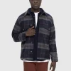 Overtøj | Skjorter>SELECTED TERNET SHACKET Blue