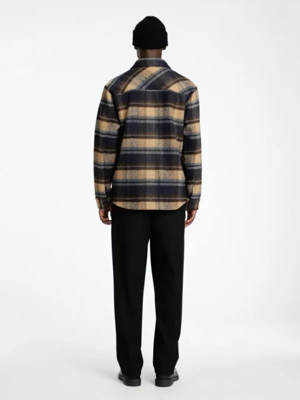 Overtøj | Skjorter>SELECTED TERNET SHACKET Blue