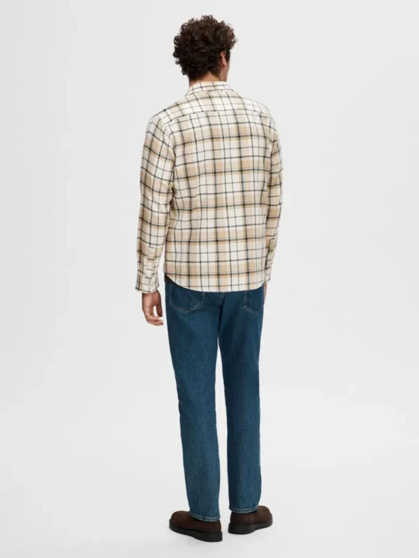 Skjorter>SELECTED TERNET SKJORTE Beige