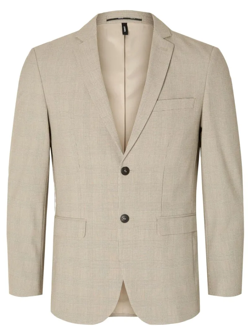 ternet_slim_fit_blazer_4-3.webp Jakkesæt & Blazers>SELECTED TERNET SLIM FIT BLAZER Beige
