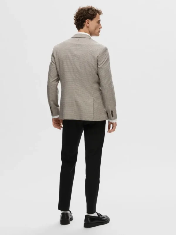 Jakkesæt & Blazers>SELECTED TERNET SLIM FIT BLAZER Beige