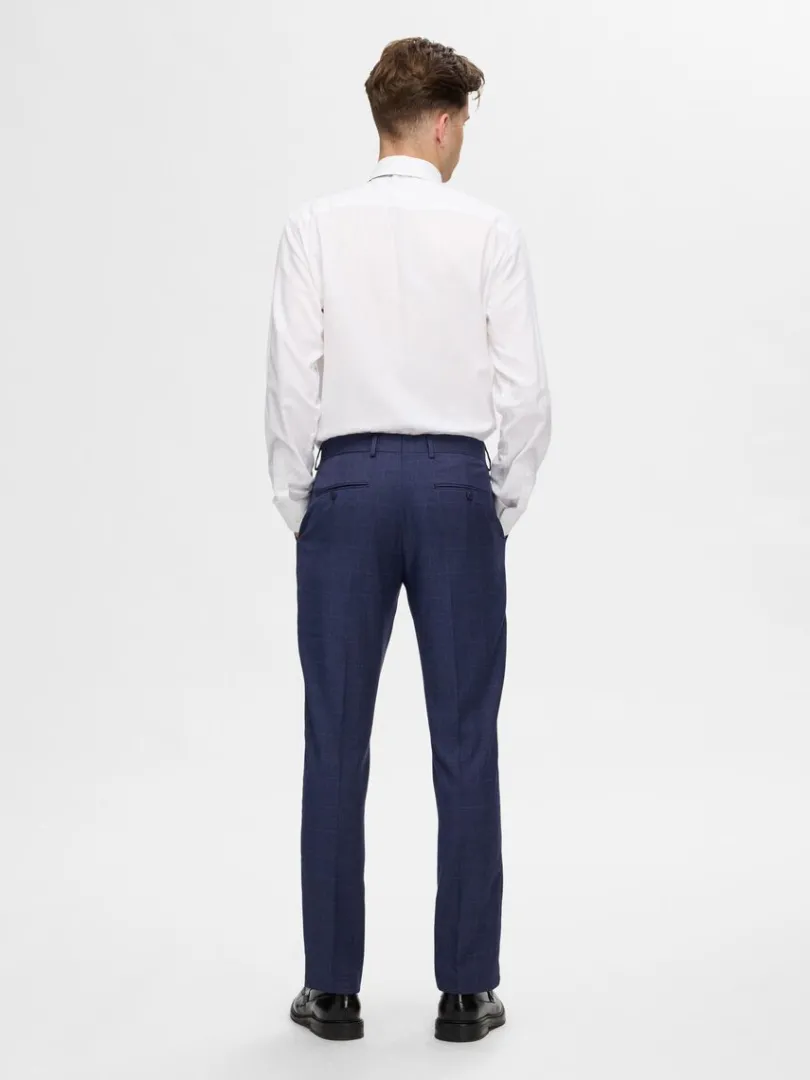 ternet_slim_fit_habitbuks_1.webp Bukser | Jakkesæt & Blazers>SELECTED TERNET SLIM FIT HABITBUKSER Blue
