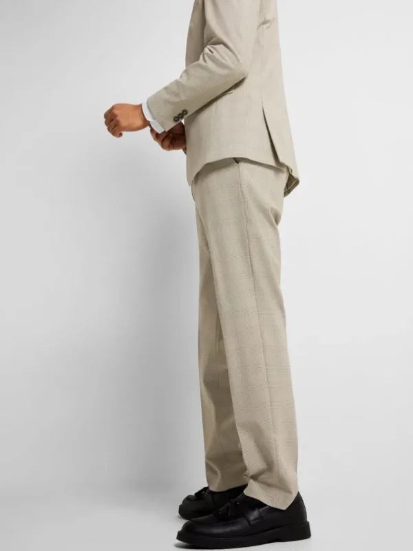Bukser | Jakkesæt & Blazers>SELECTED TERNET SLIM FIT HABITBUKSER Beige