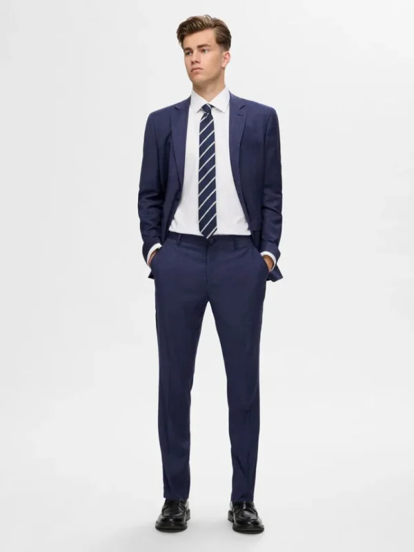 Bukser | Jakkesæt & Blazers>SELECTED TERNET SLIM FIT HABITBUKSER Blue