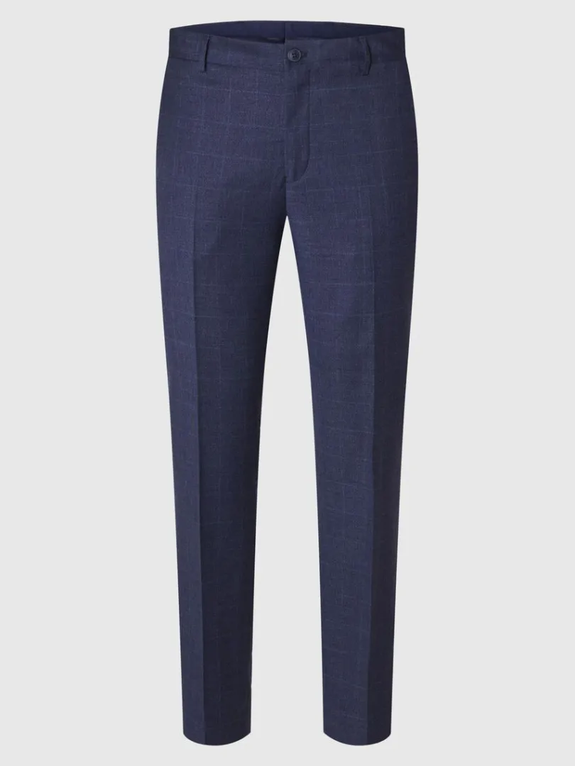 ternet_slim_fit_habitbuks_4.webp Bukser | Jakkesæt & Blazers>SELECTED TERNET SLIM FIT HABITBUKSER Blue