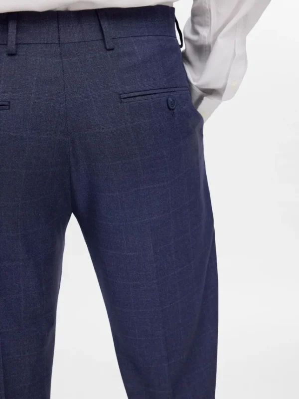 Bukser | Jakkesæt & Blazers>SELECTED TERNET SLIM FIT HABITBUKSER Blue
