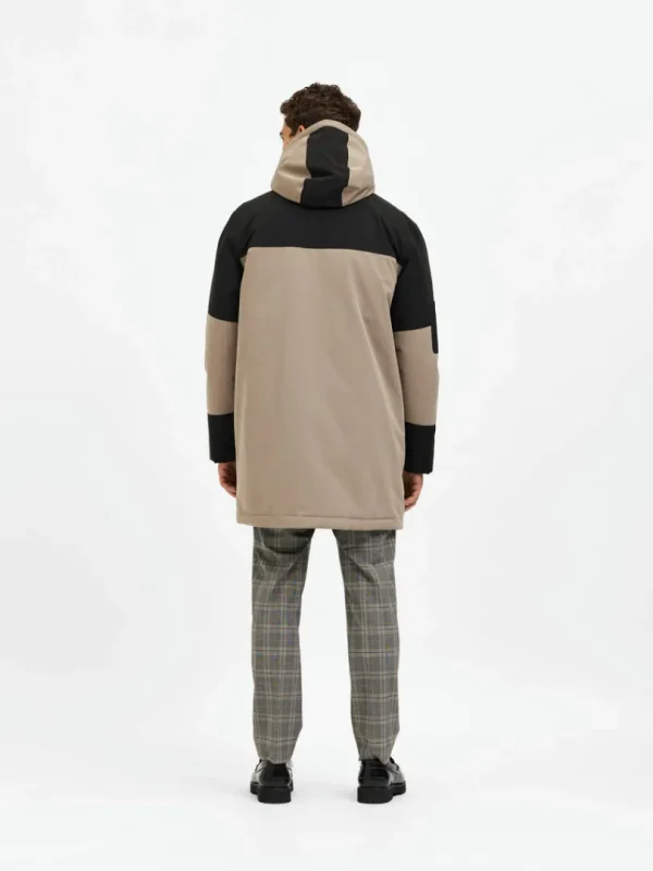 Overtøj>SELECTED TO NUANCER DYNEJAKKE Black