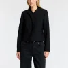 Overtøj | Jakkesæt & Blazers>SELECTED TÆTSIDDENDE BLAZER Black