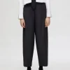 Bukser>SELECTED 100% ULD BUKSER MED BARREL-FIT Grey