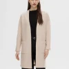 Strik>SELECTED ULD CARDIGAN Beige