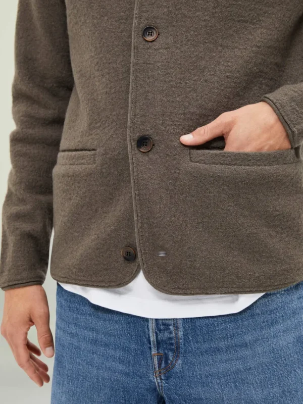 Strik>SELECTED ULD CARDIGAN Brown